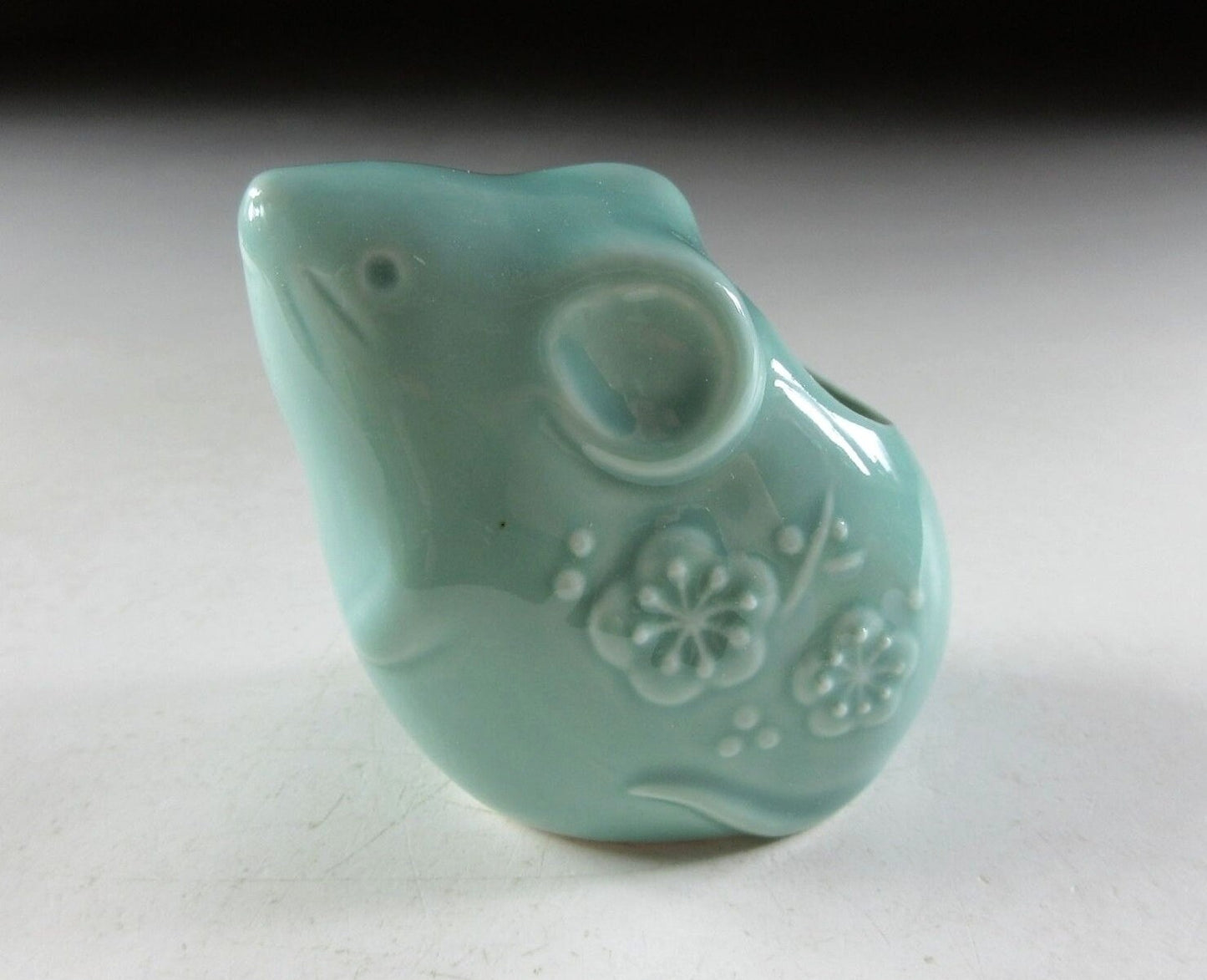 Celadon Year of the Rat Toothpick Holder