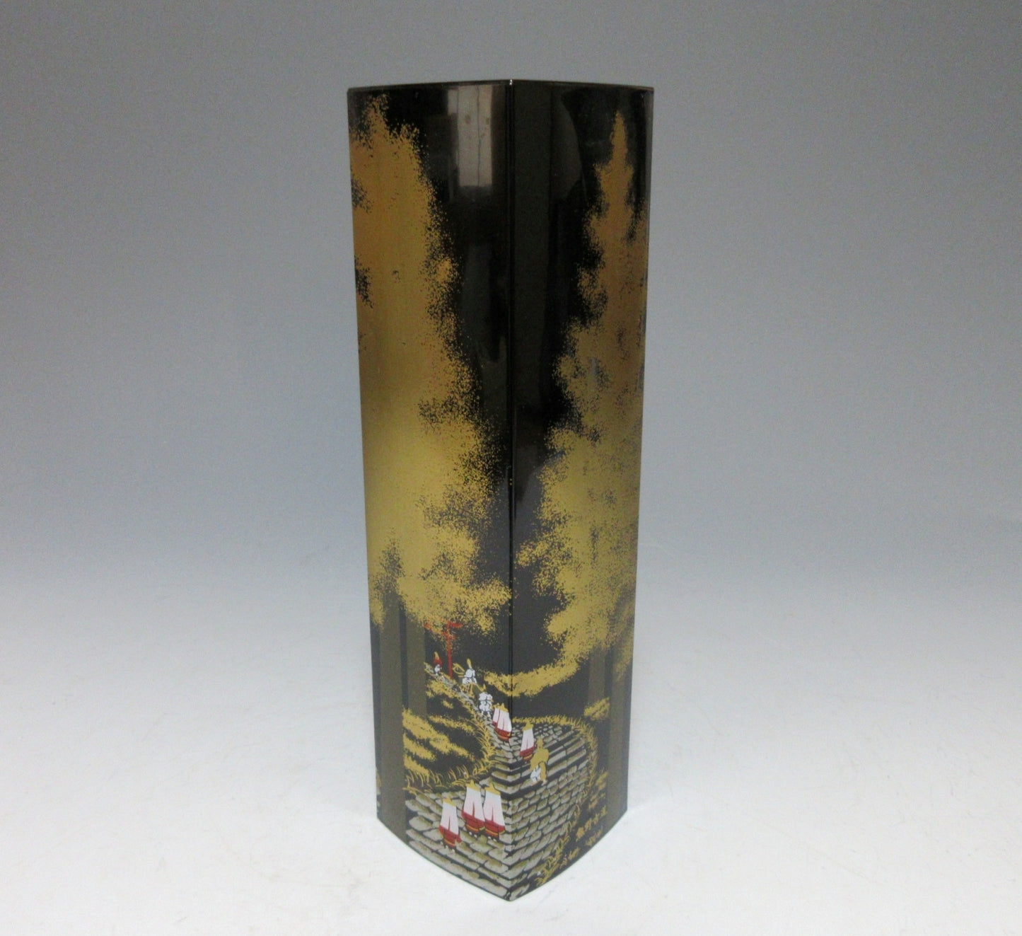 Yamaga Lacquerware Kishu-nuri Vase