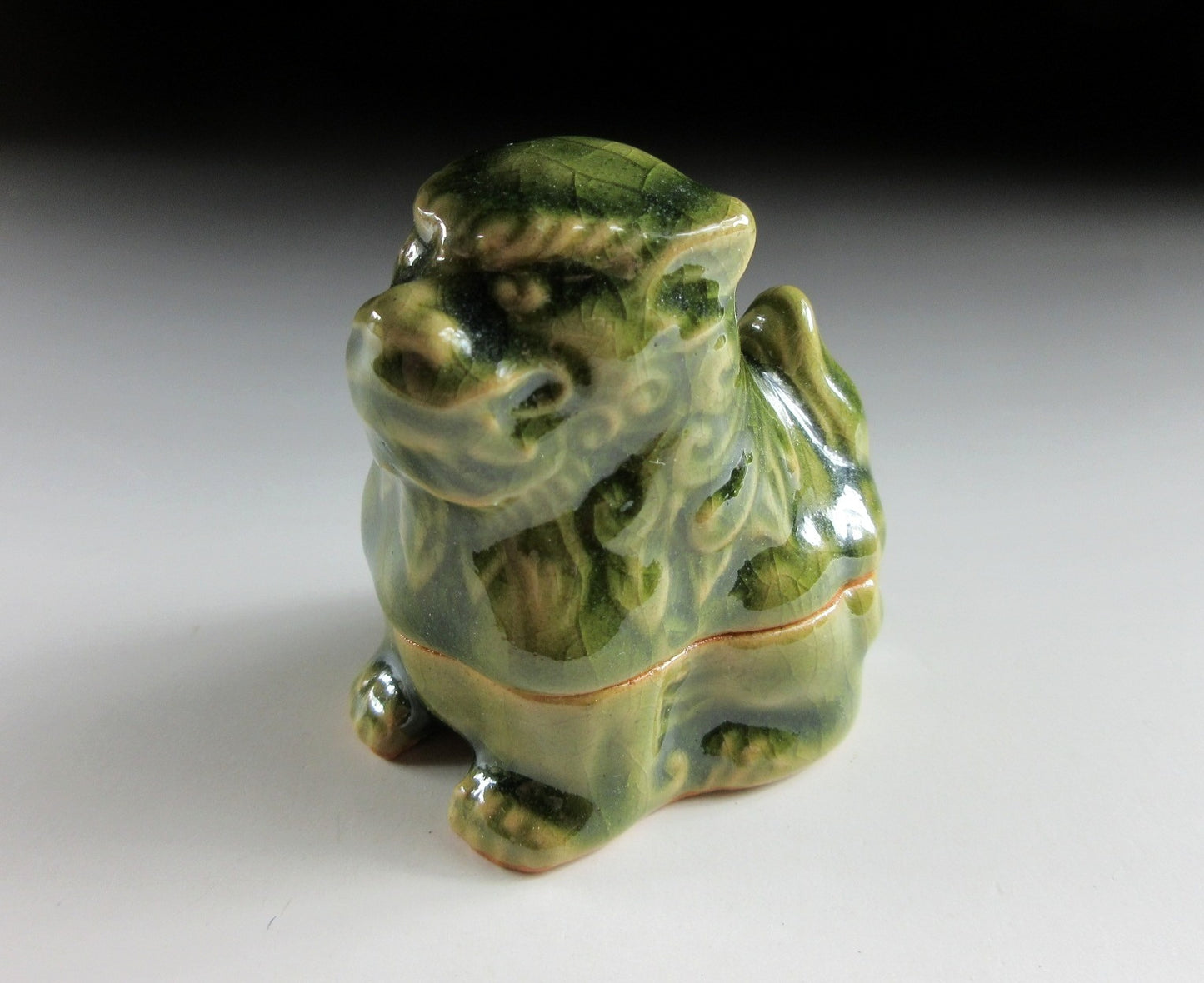 Aoi Gama Kishu-ware Shisa Kogo