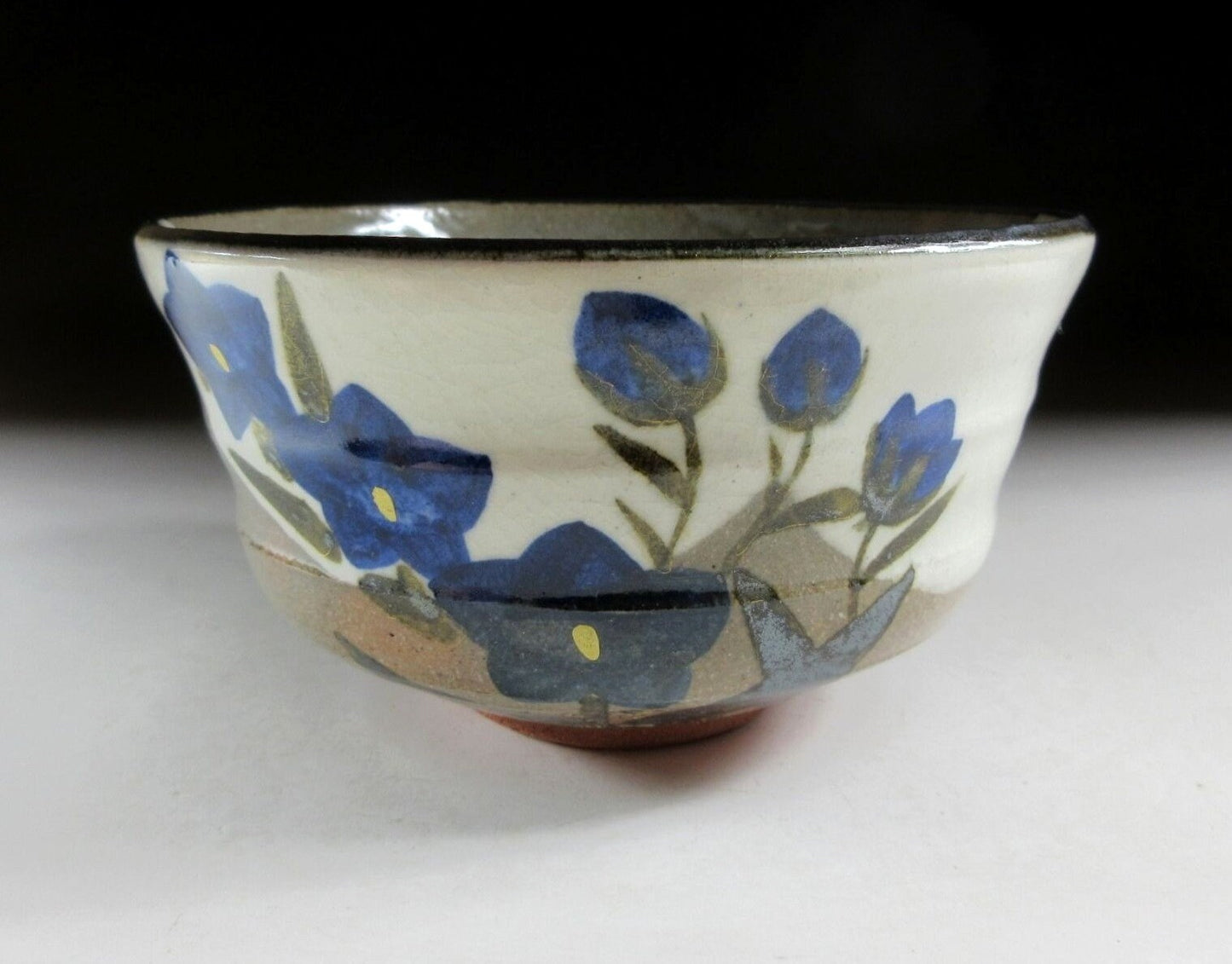 Kiyomizu Rokubei Gama Bellflower Chawan