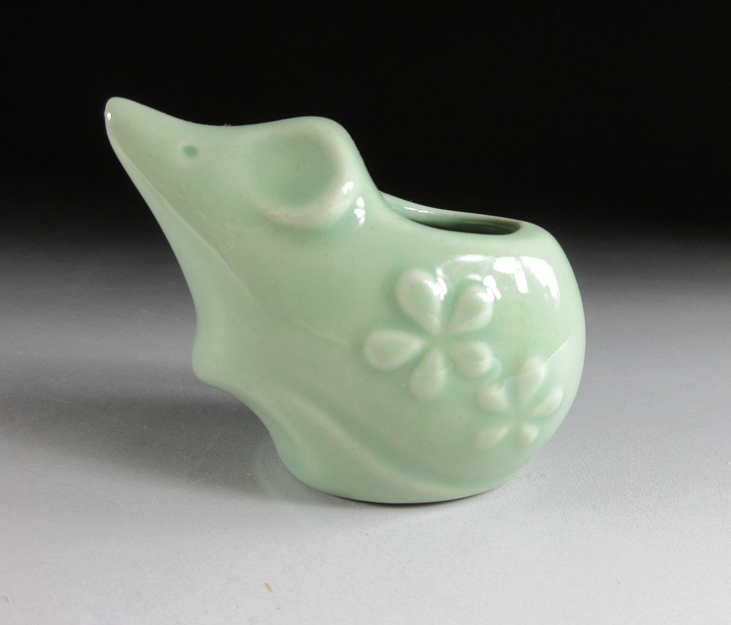 Celadon Glaze Year of the Rat Toothpick Holder
