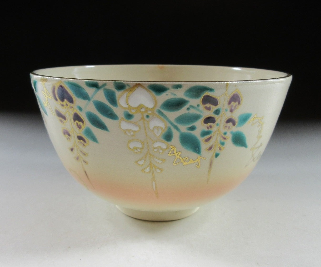 Housen Kiln Wisteria Chawan