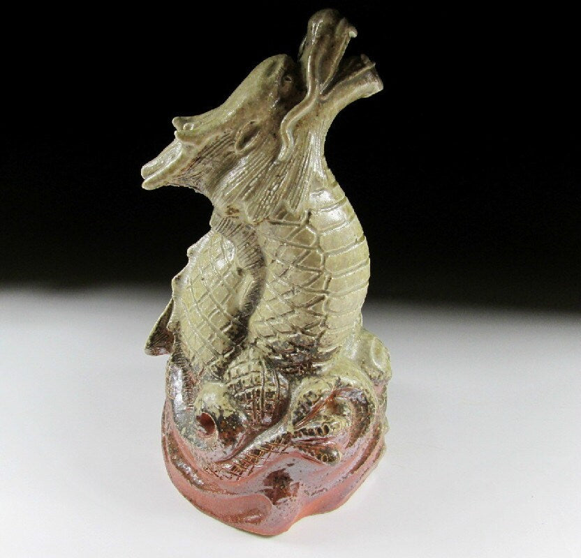 Takahashi Rakusai IV Dragon Okimono