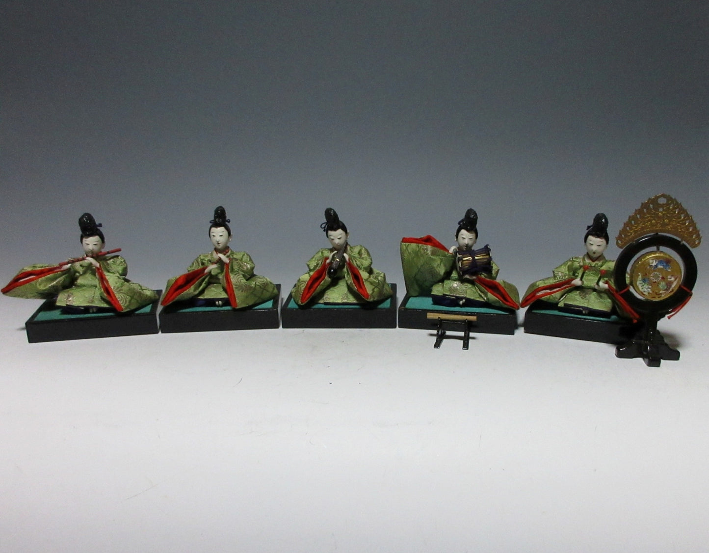 Taisho Gonin-bayashi Court Musician Dolls