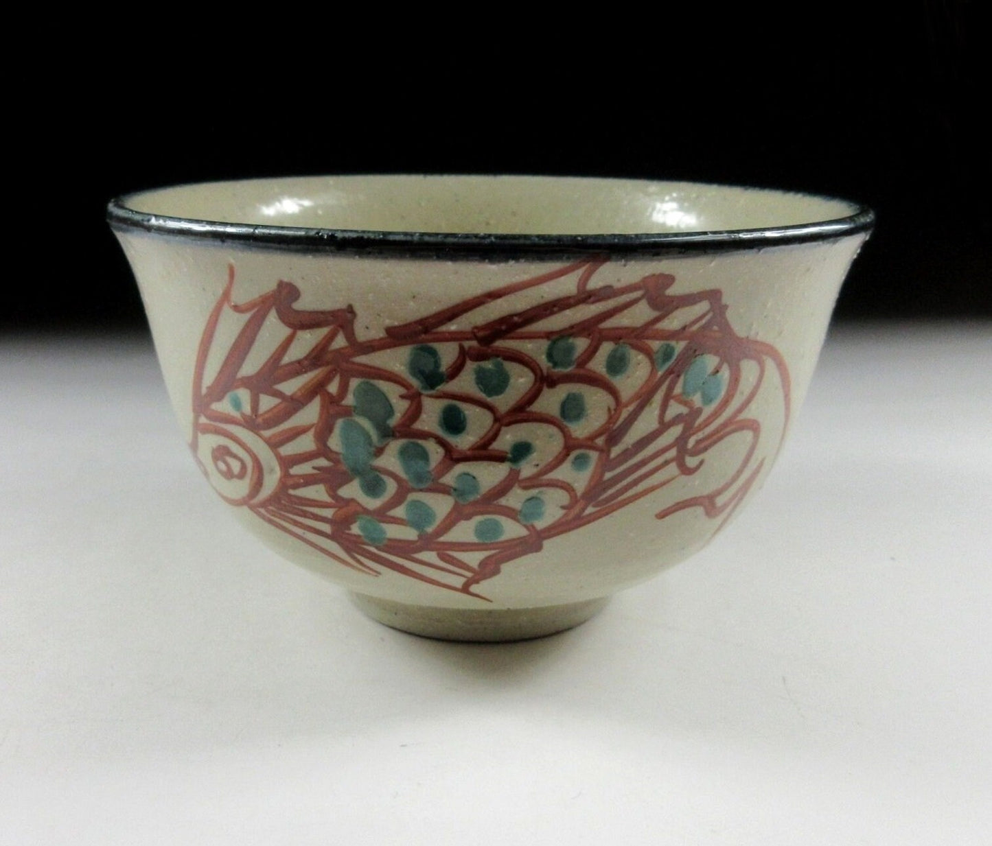 Soma Masakazu Okinawan Tsuboya-ware Chawan
