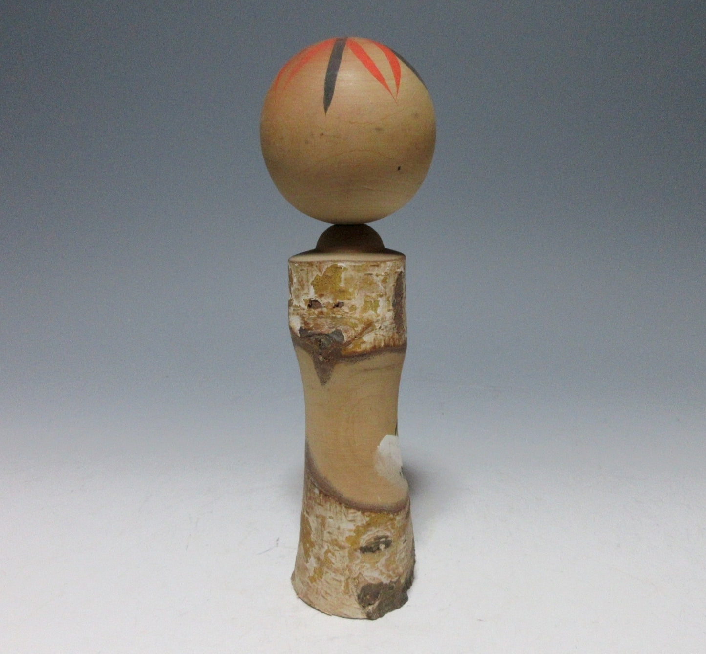 Vintage White Birch Kokeshi
