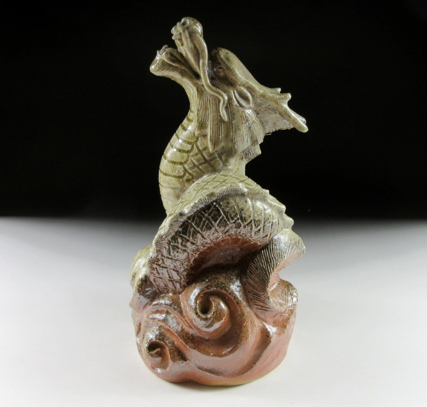 Takahashi Rakusai IV Dragon Okimono