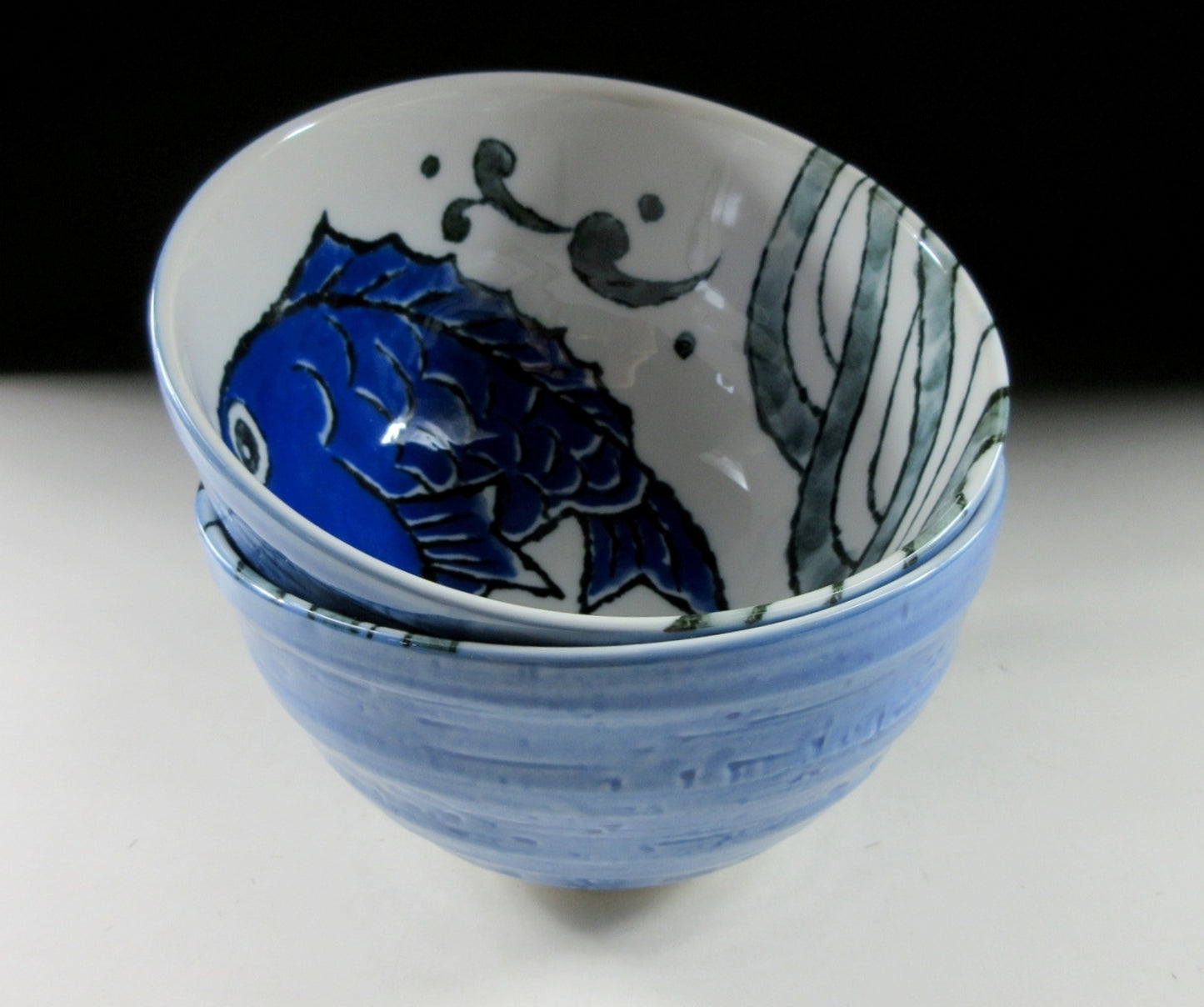 Pair of Seido Gama Sea Bream Bowls