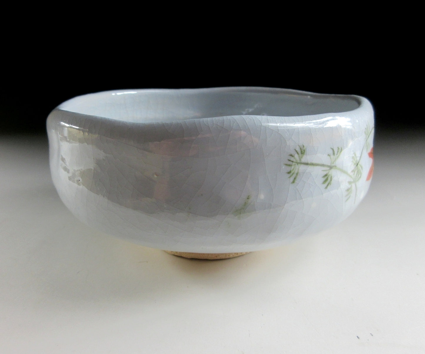 Ito Keiraku Kingyo Hira Chawan