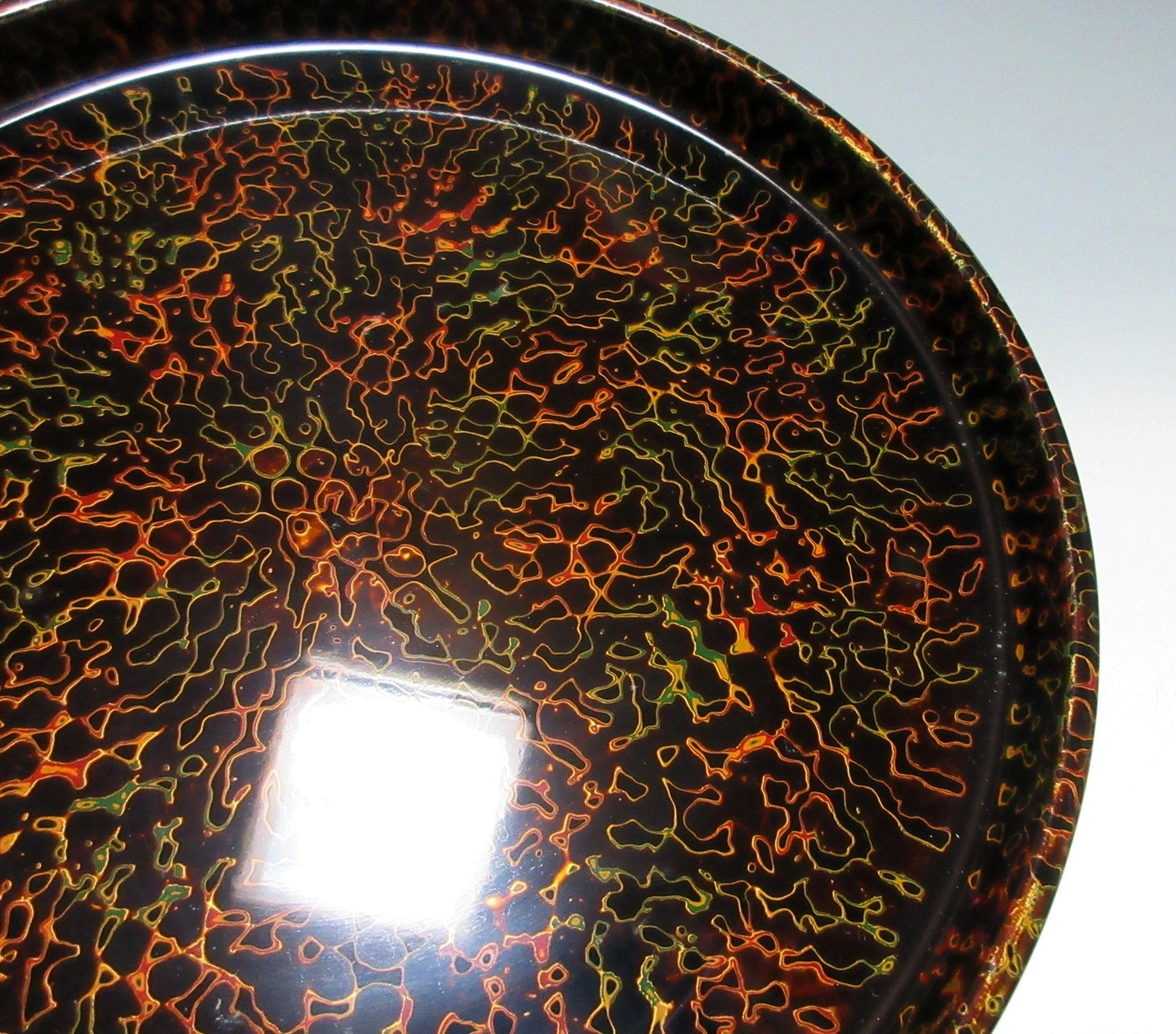 Vintage Tsugaru Lacquerware Tray