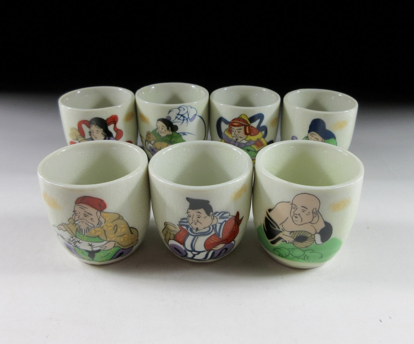 Shichifukujin Sake Cups