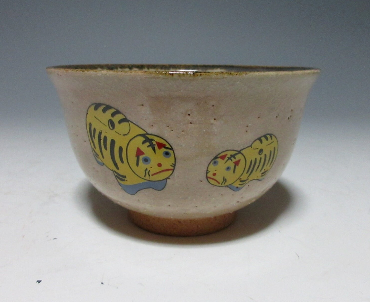 Kiyomizu-ware Year of the Tiger Chawan