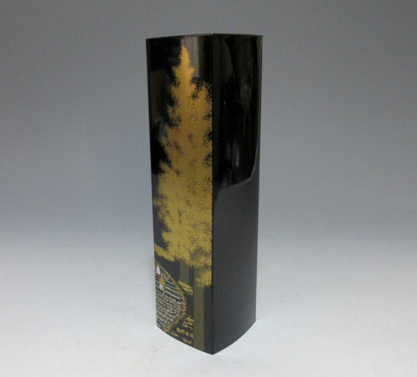Yamaga Lacquerware Kishu-nuri Vase