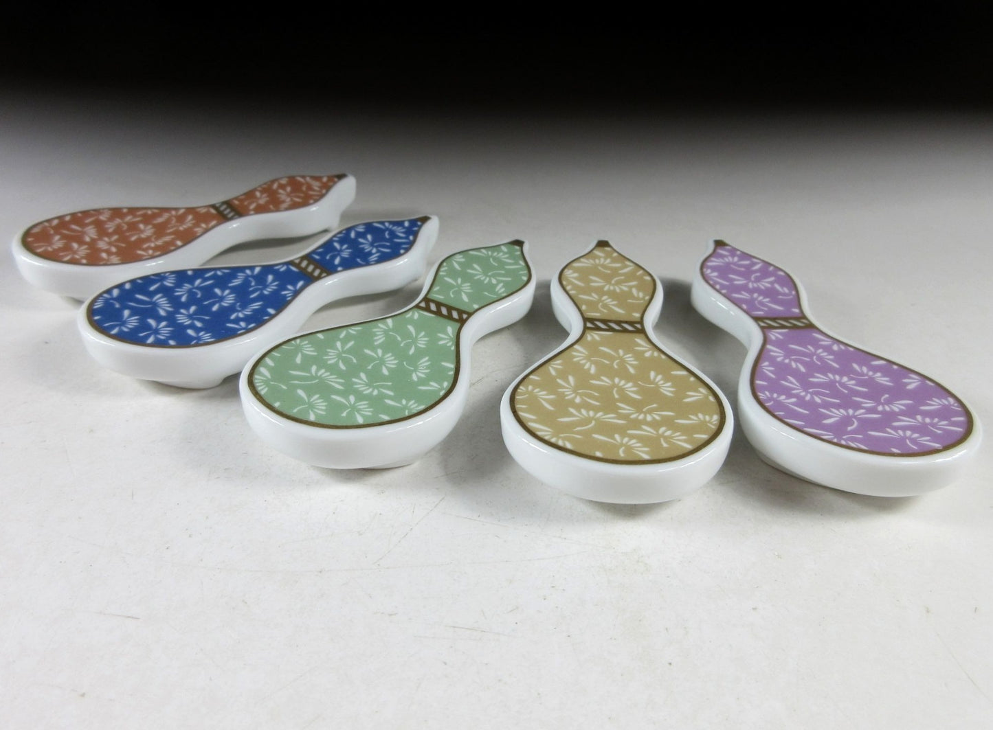 Set of Five Noritake Chopstick Rests