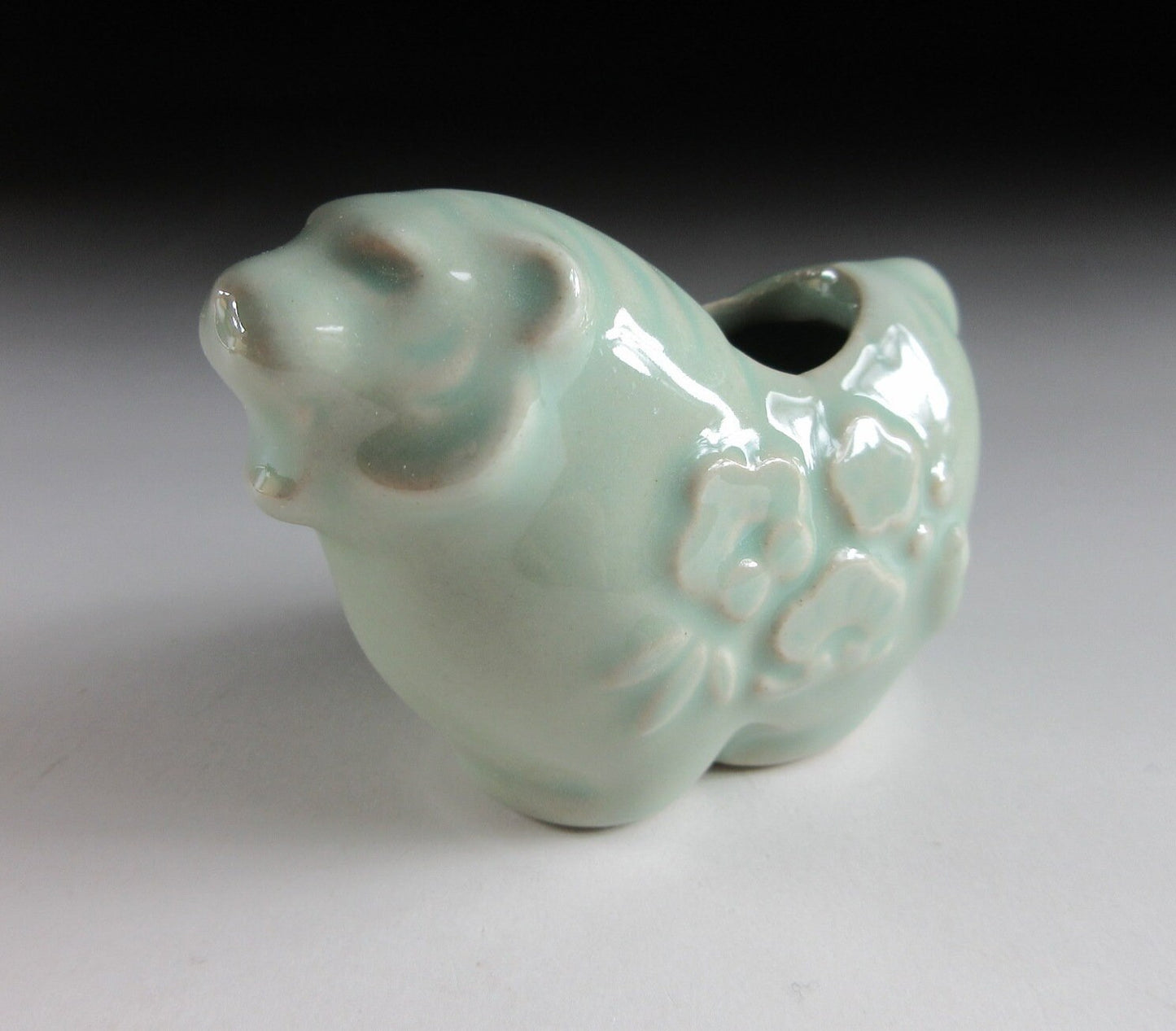 Celadon Year of the Tiger Toothpick Holder