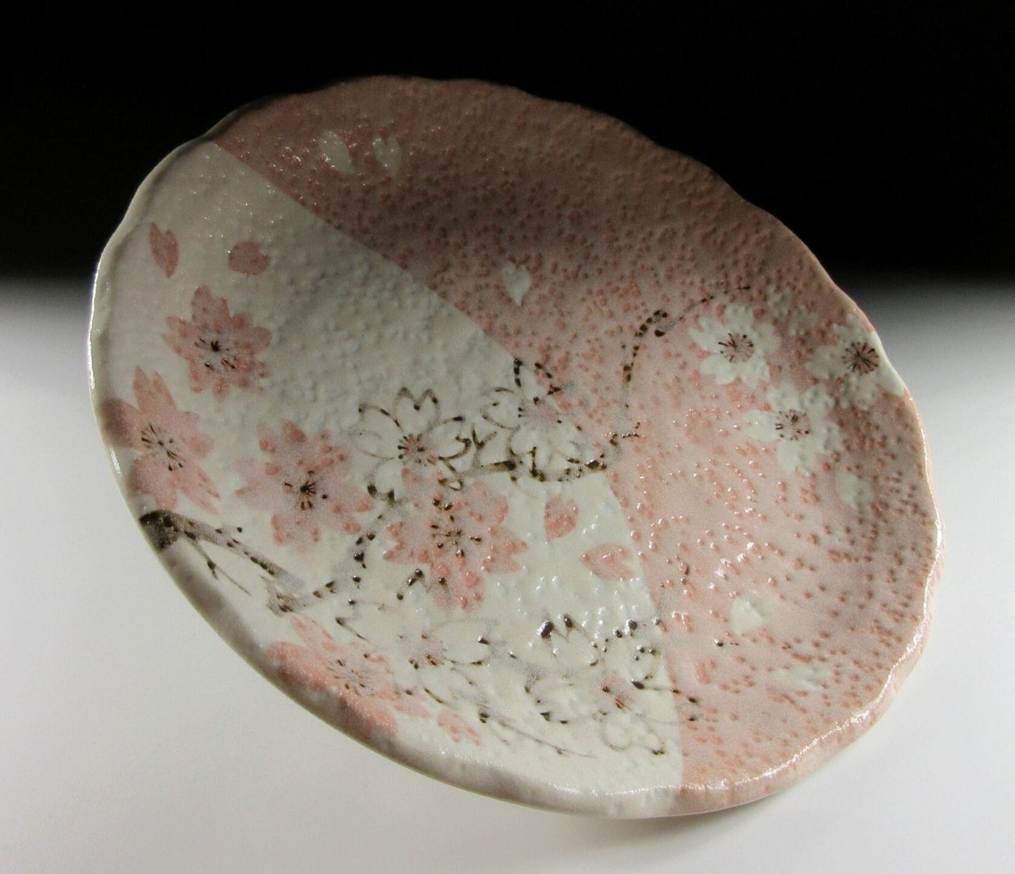 Sakura Shino-ware Plate