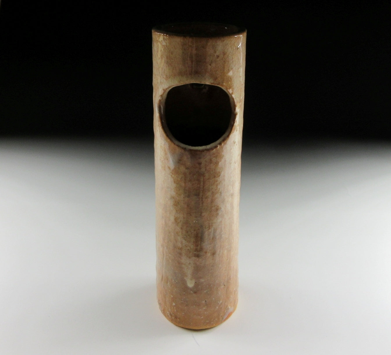RESERVED - Hamanaka Gesson Hagi-ware Hanging Vase