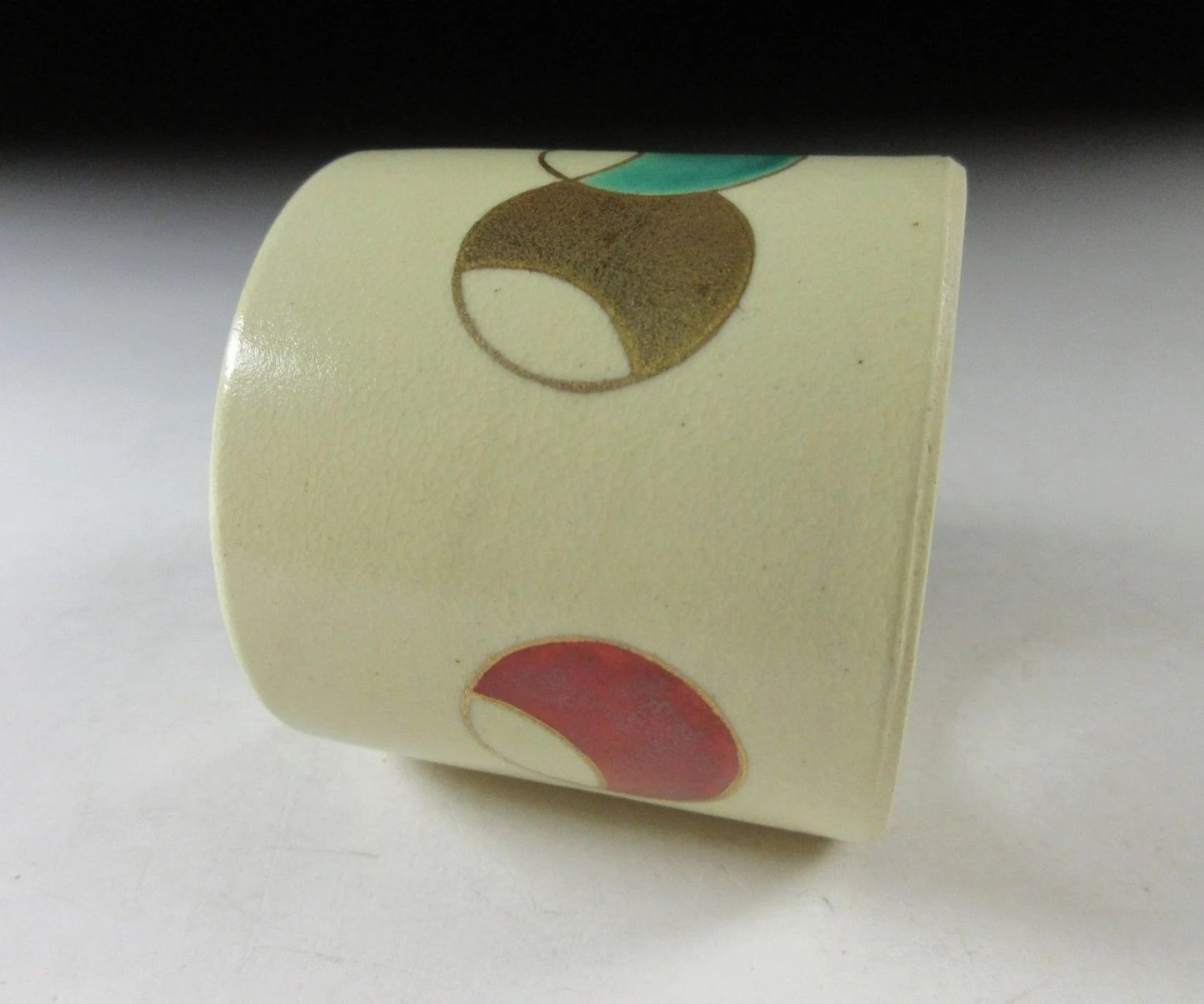 Kyo-ware 'Tsubo Tsubo' Futaoki