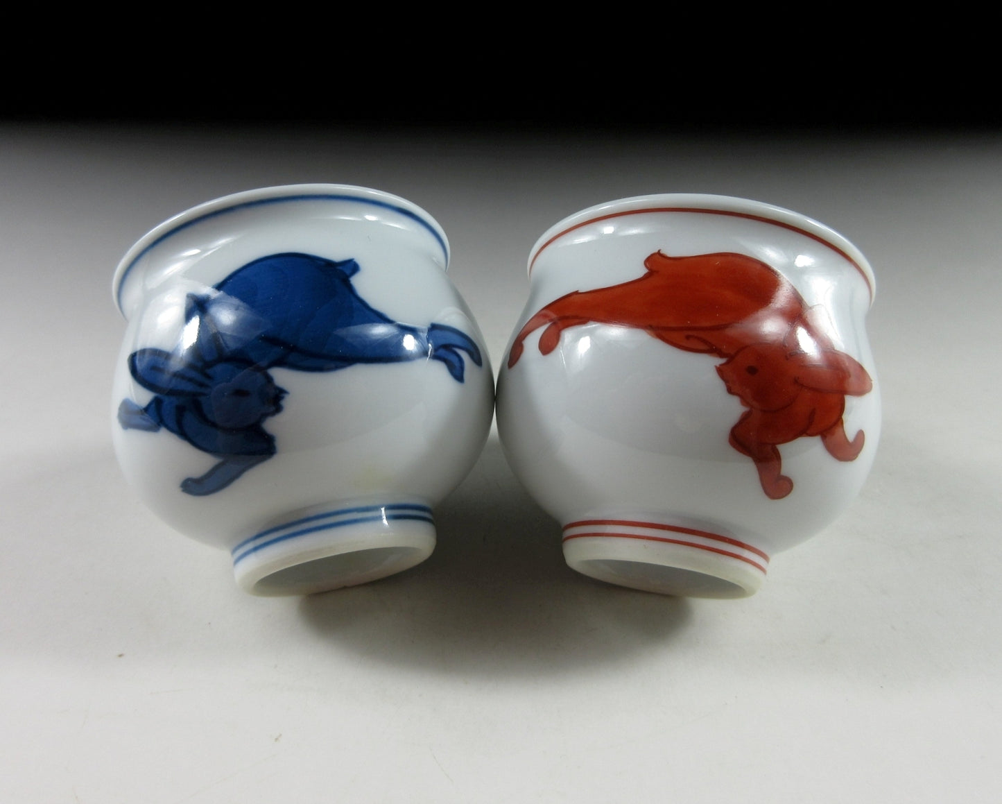 Gen-emon Kiln Year of the Rabbit Sake Cups #1
