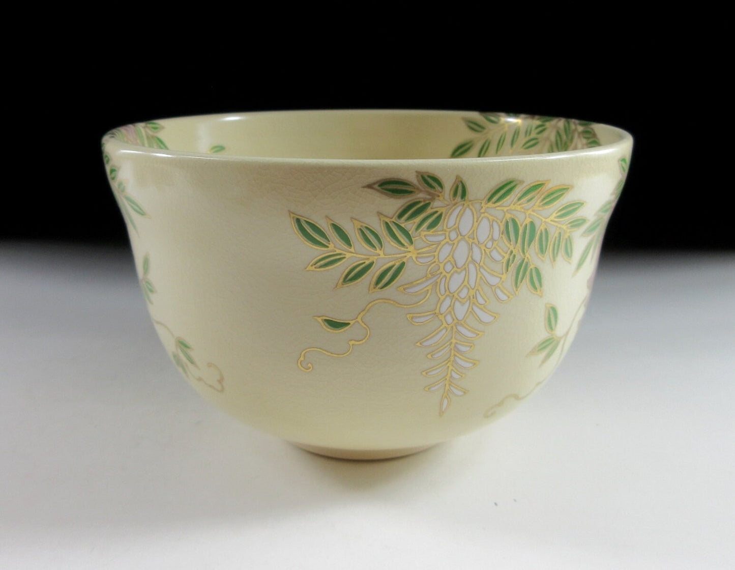 Miyaji Eika Wisteria Chawan