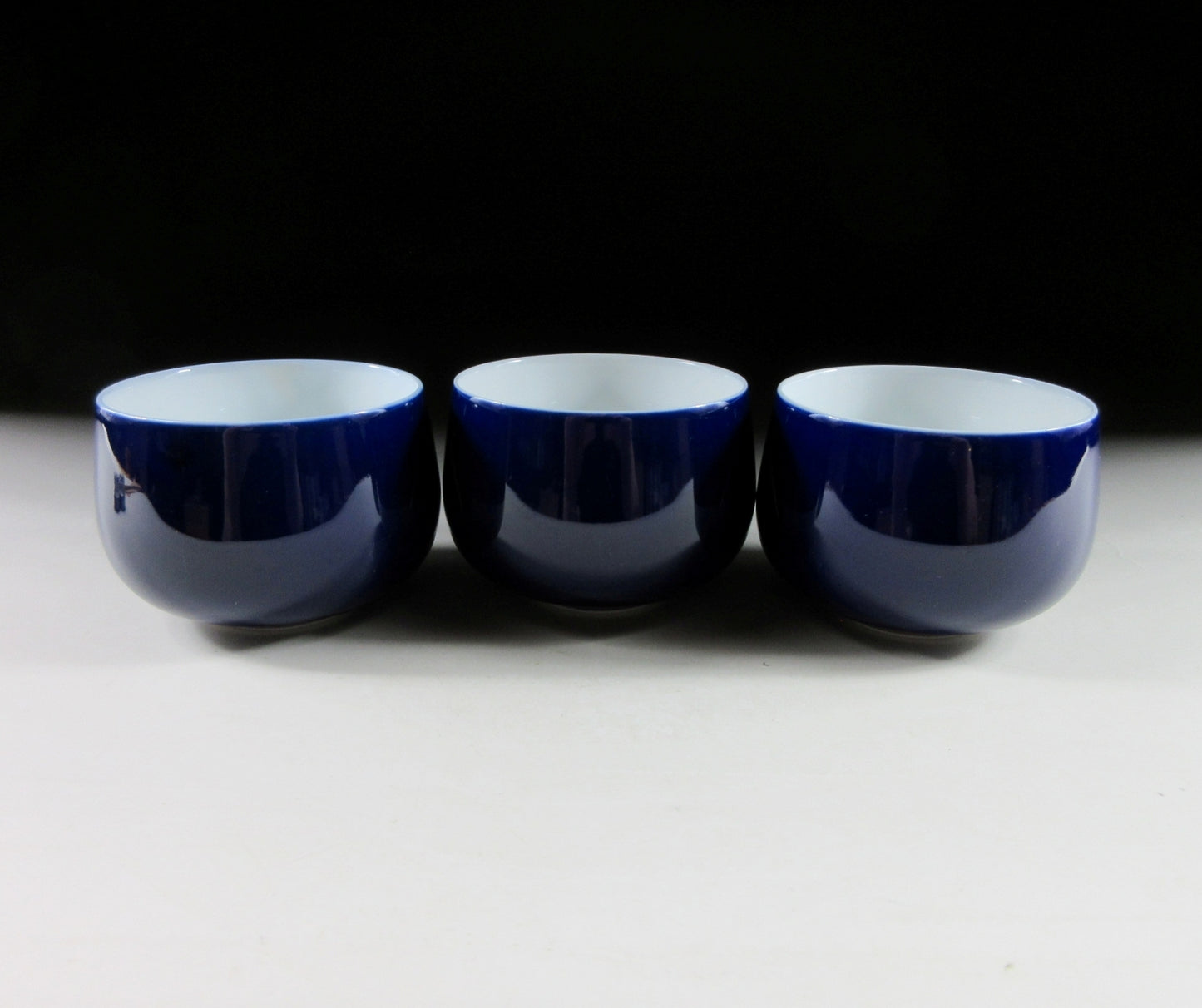Set of Three Fukagawa Koransha Tea Cups