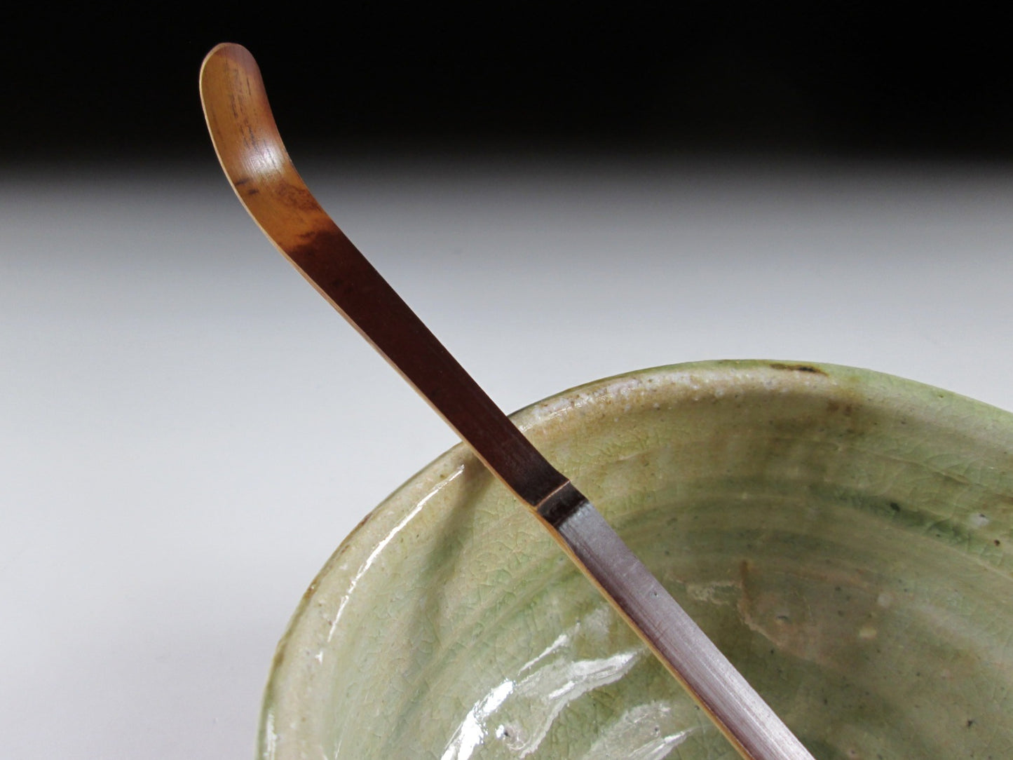 Susutake Smoked Bamboo Chashaku