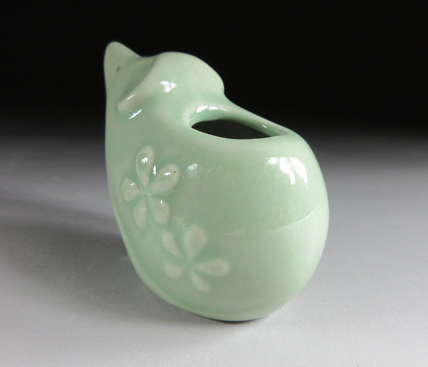 Celadon Glaze Year of the Rat Toothpick Holder