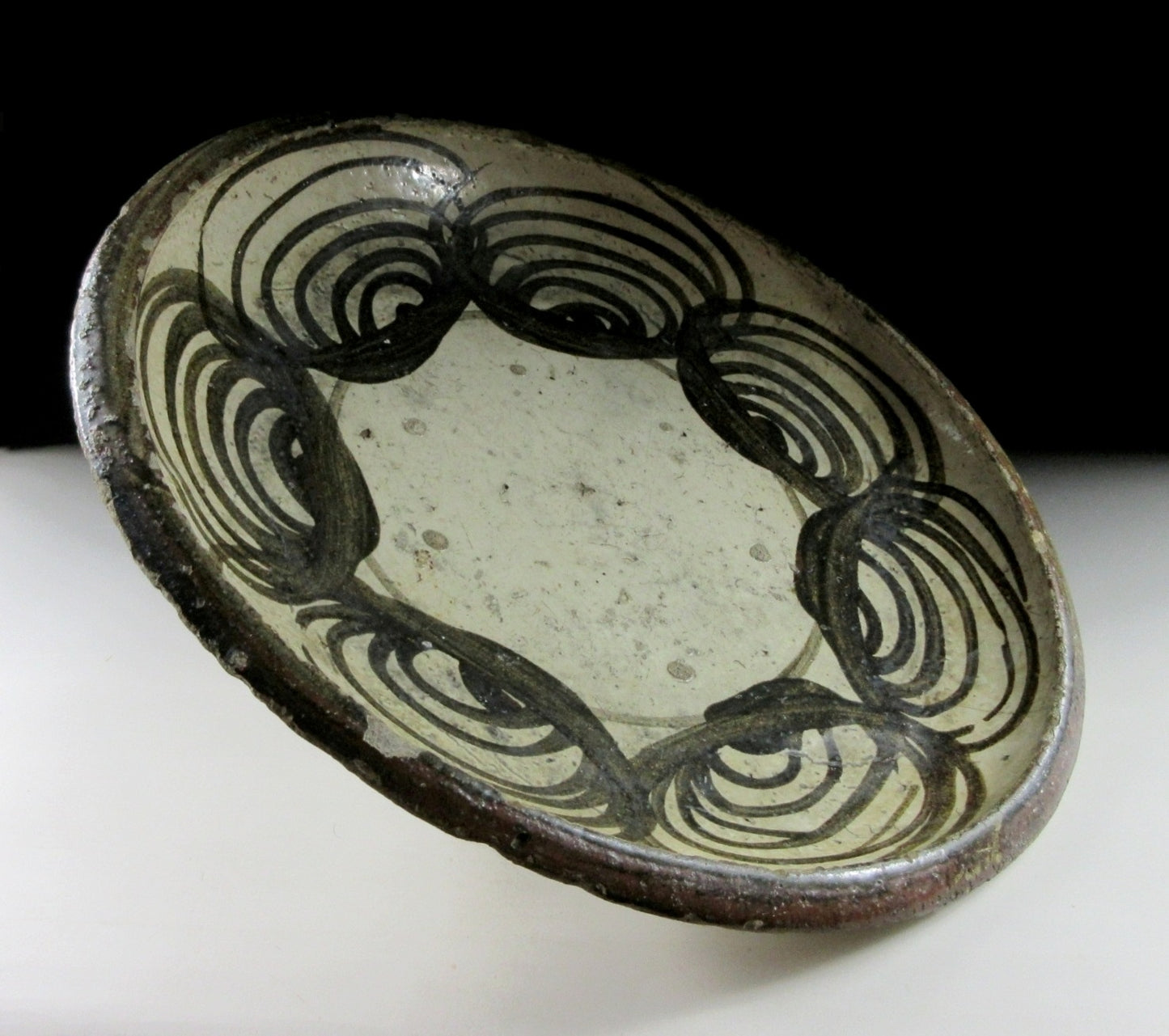 Large Edo Antique Umanome Plate