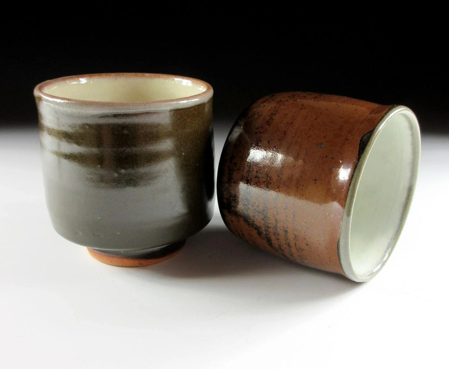 Ichino Hiroyuki Tanba-ware Yunomi Tea Cups
