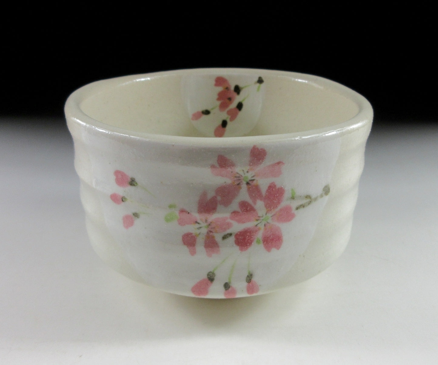 Kato Shozan Cherry Blossom Tea Bowl