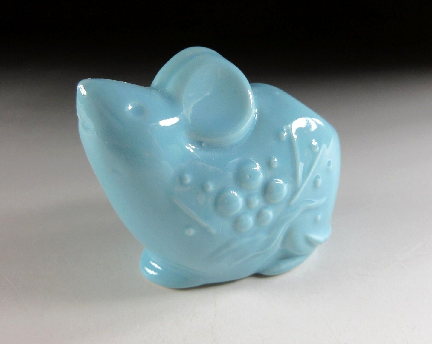 Blue Celadon Year of the Rat Toothpick Holder