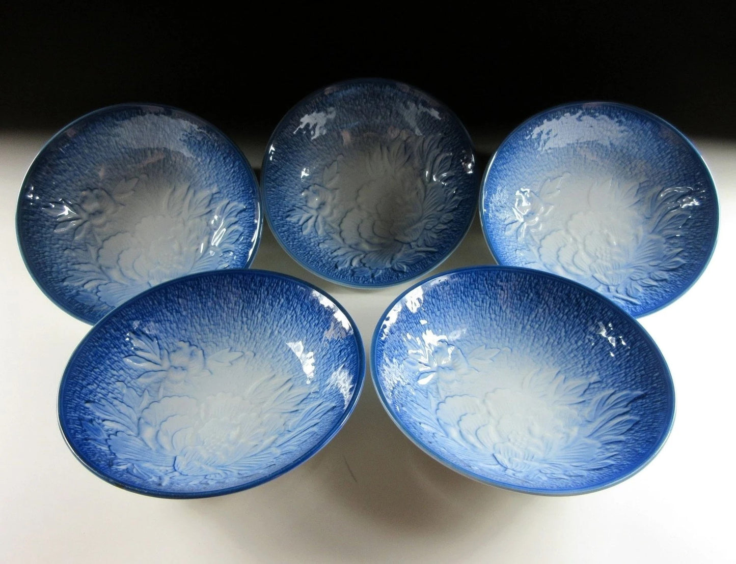 Set of Five SMALL Arita-ware Bowls