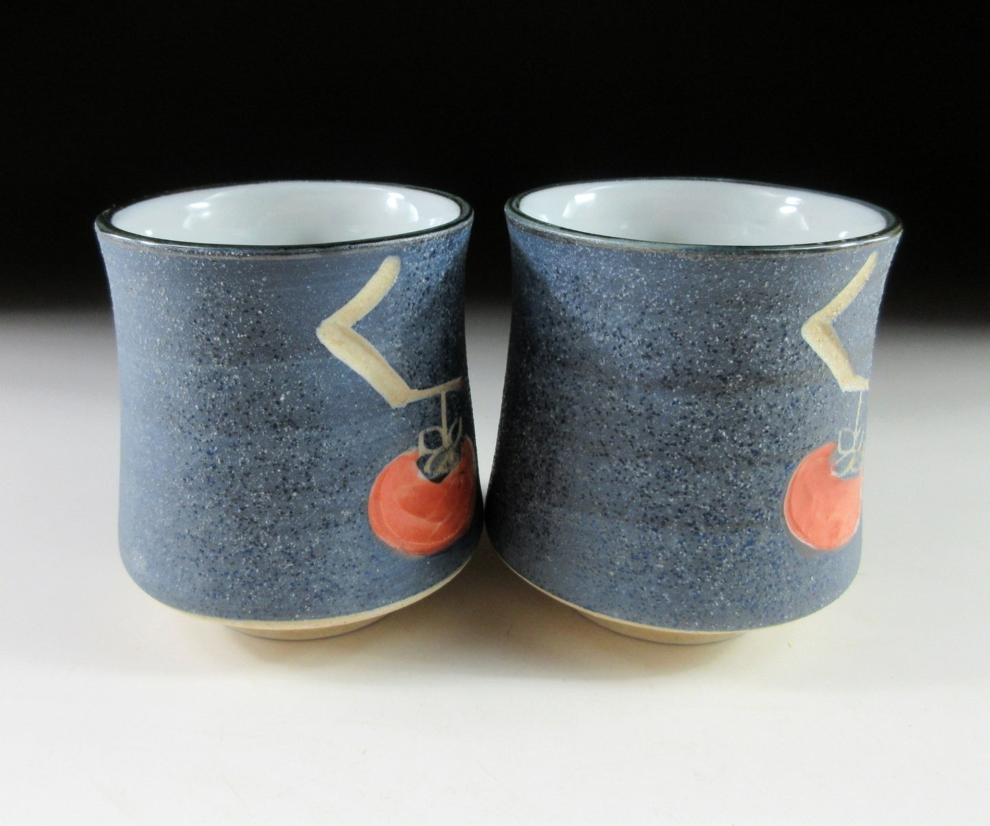Pair of Mino-ware Yunomi