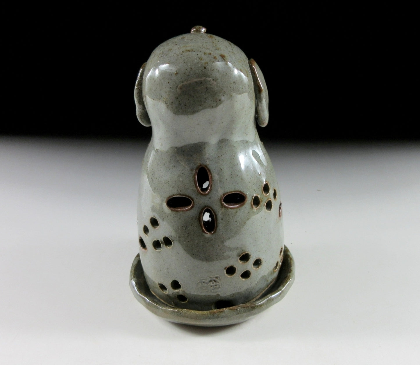 Mashiko-ware Jizo Cone Incense Burner #1