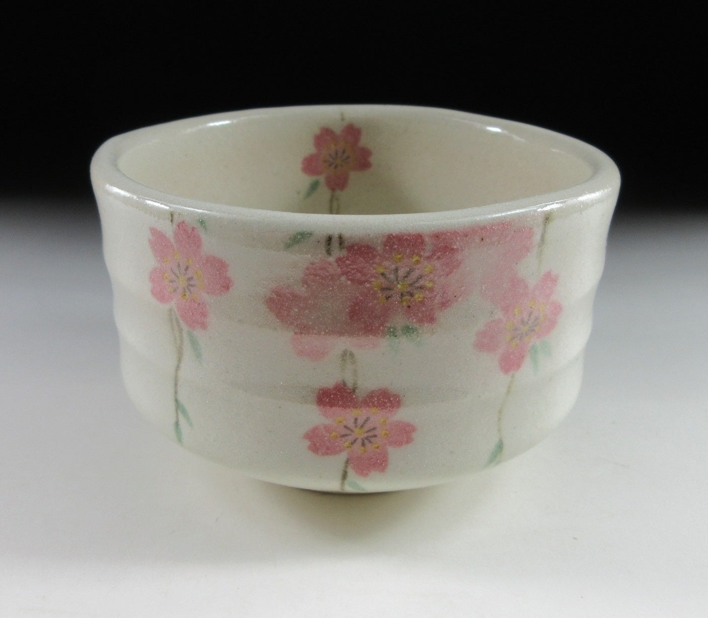 Kato Shozan Sakura Matcha Chawan
