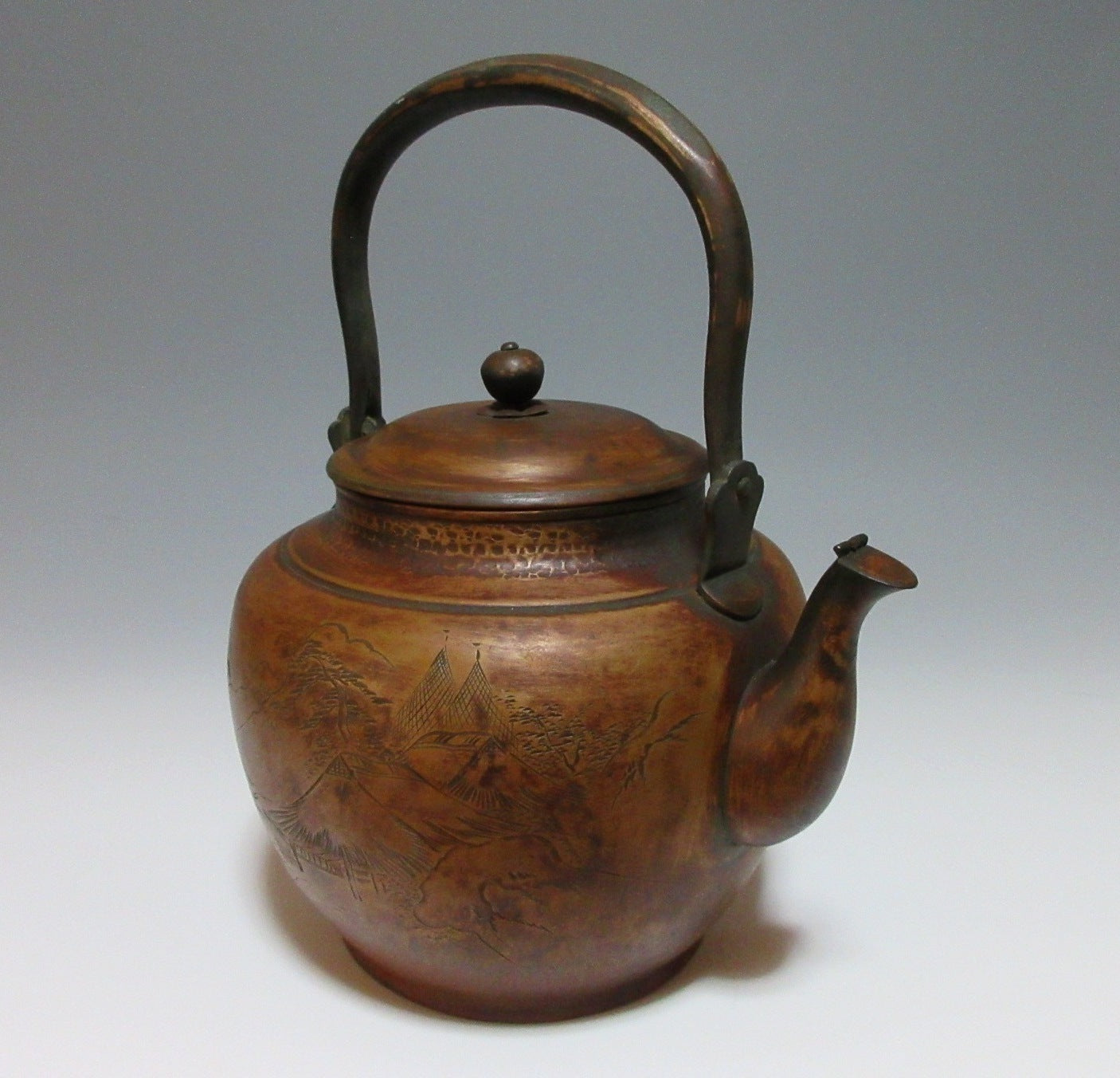 Antique Yamakawa Dou Suichu water Kettle