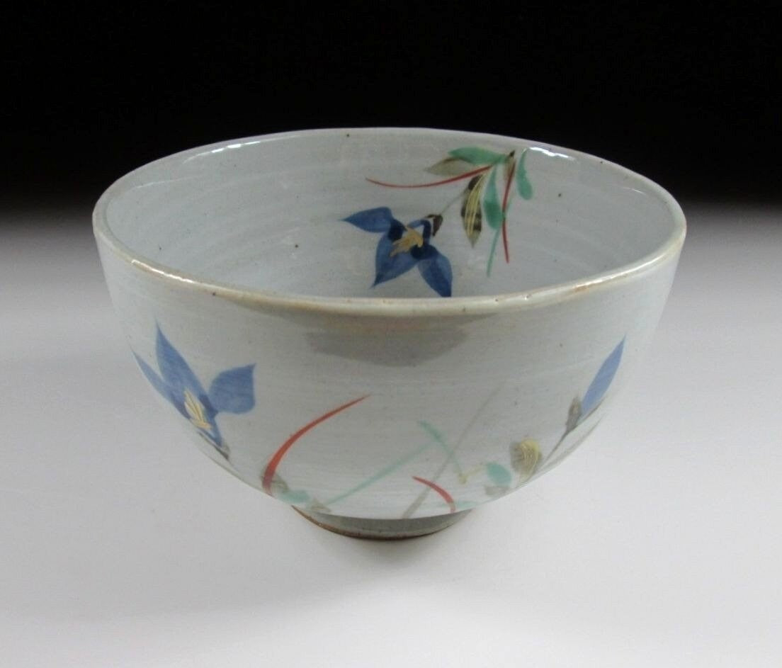 Kiyomizu Bellflower Chawan