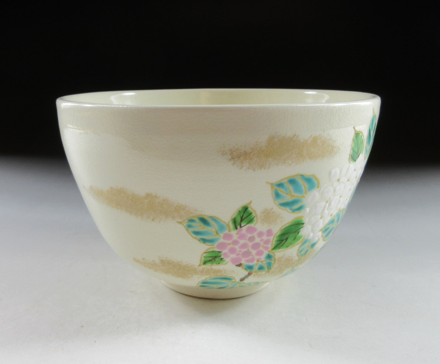 Housen Kiln Ajisai Chawan