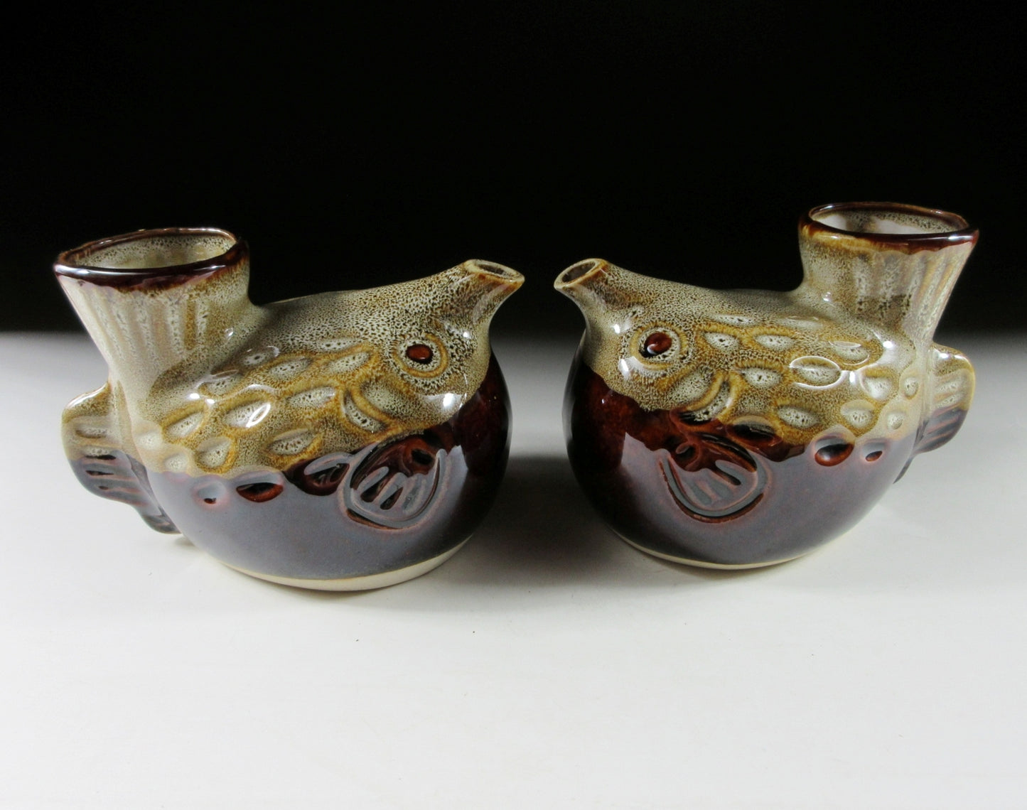 Mashiko-ware Fugu Sake Set