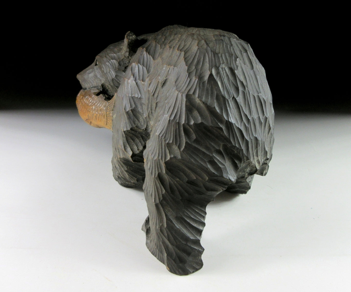 Vintage Higuma Bear Carving