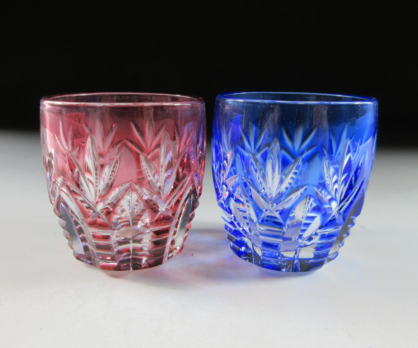 HOYA Japan Kiriko Sake Glasses