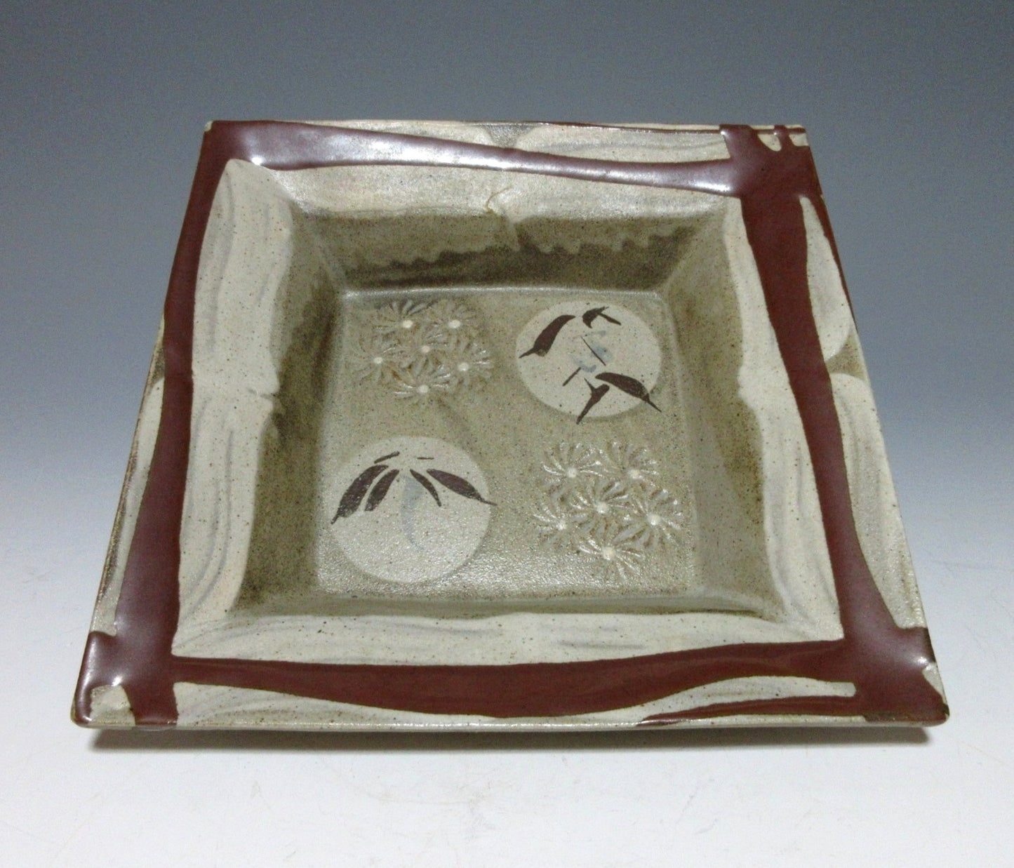 Akashi Shosaku Mashiko-ware Plate
