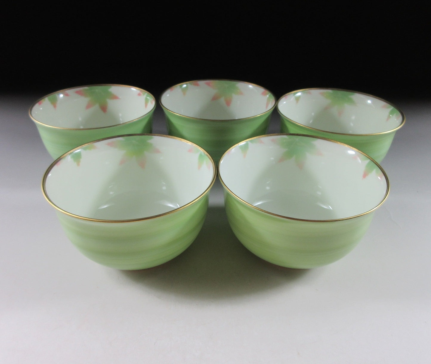 Fukagawa Porcelain Kaede Sencha Tea Cups