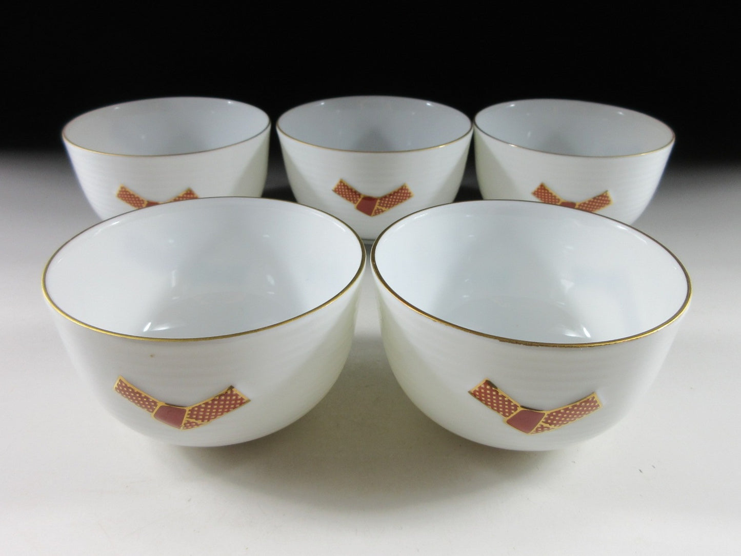 Tachikichi 'Ninsei Knot' Tea Cups