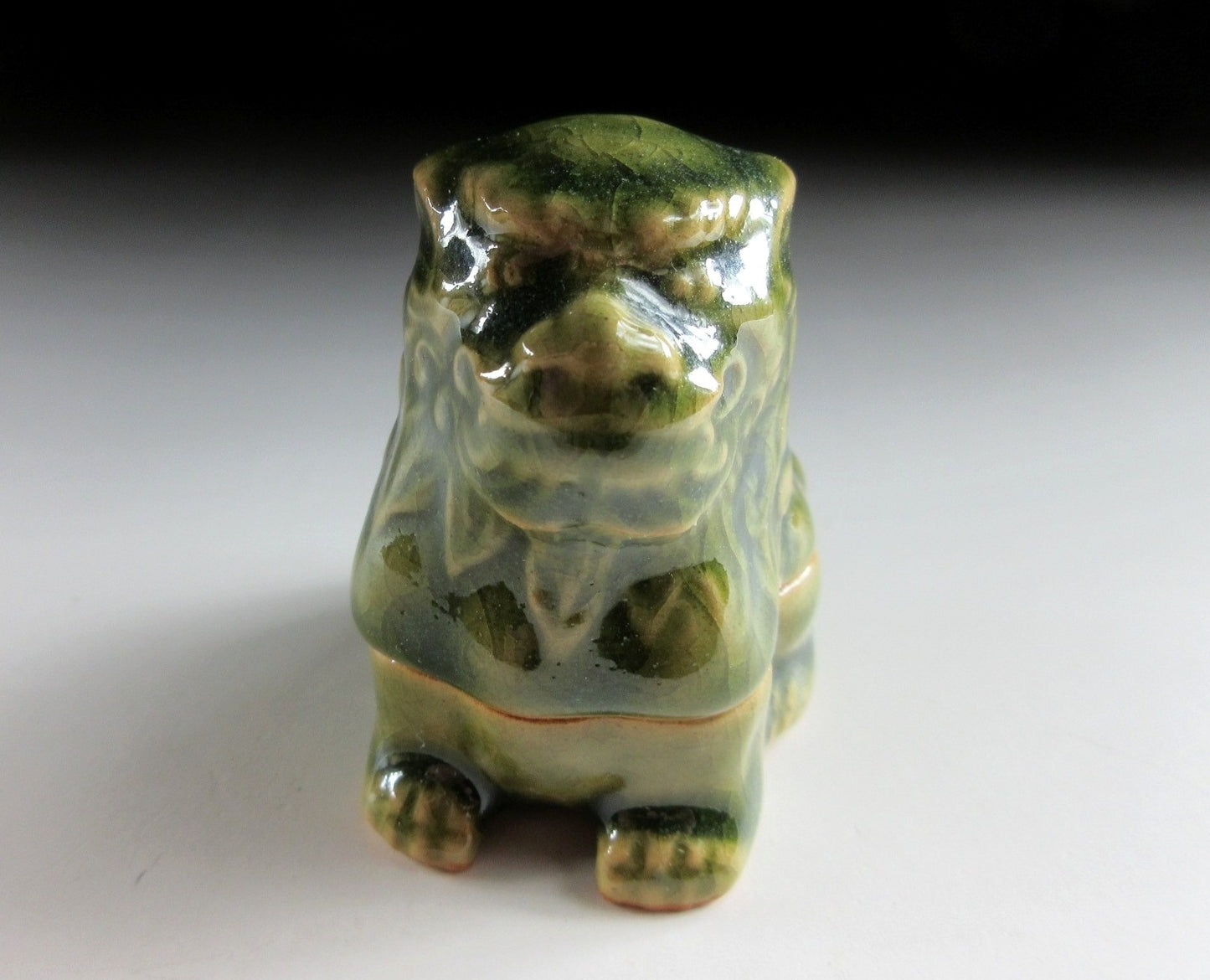 Aoi Gama Kishu-ware Shisa Kogo