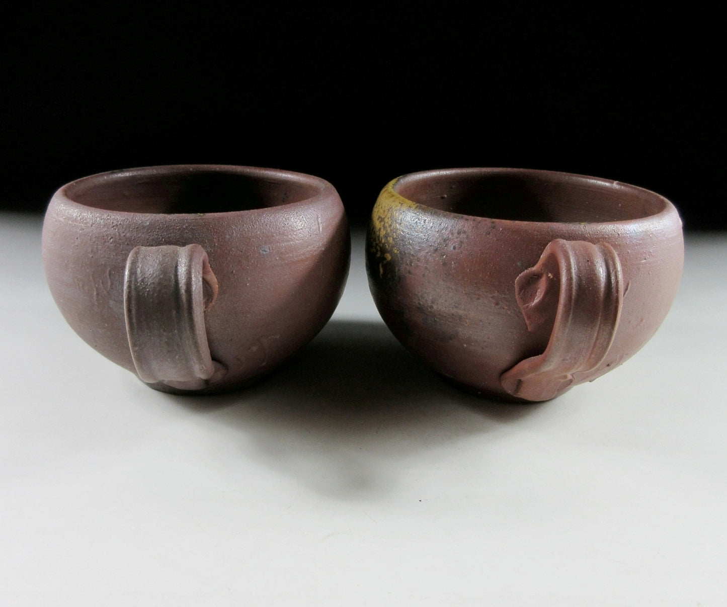 Takeuchi Yasuyuki Bizen Soup Mugs