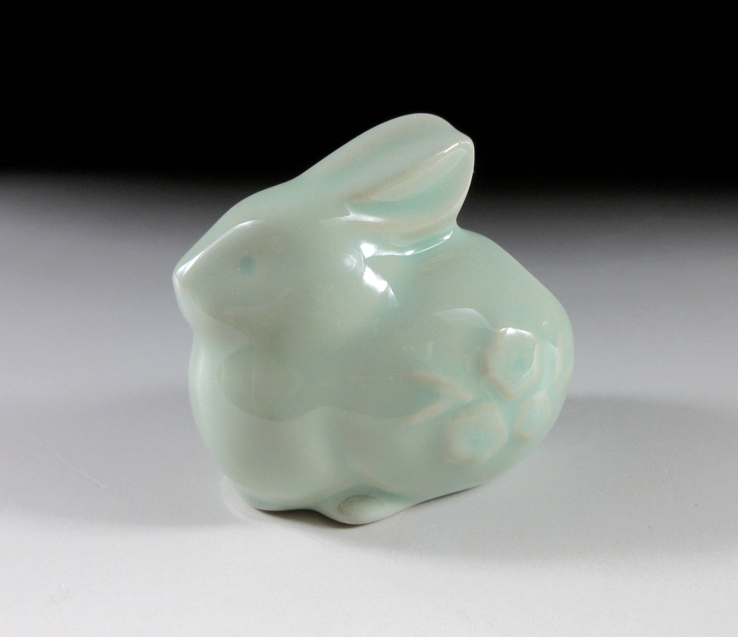 Celadon Year of the Rabbit Toothpick Holder