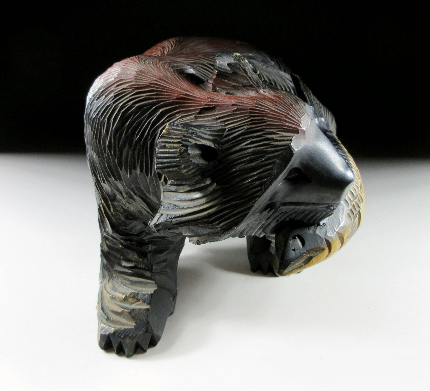 Vintage Hokkaido Bear with Display Board