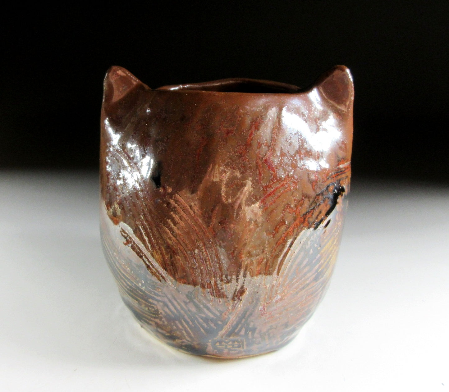 Mashiko Owl Tea Light/Candle Holder