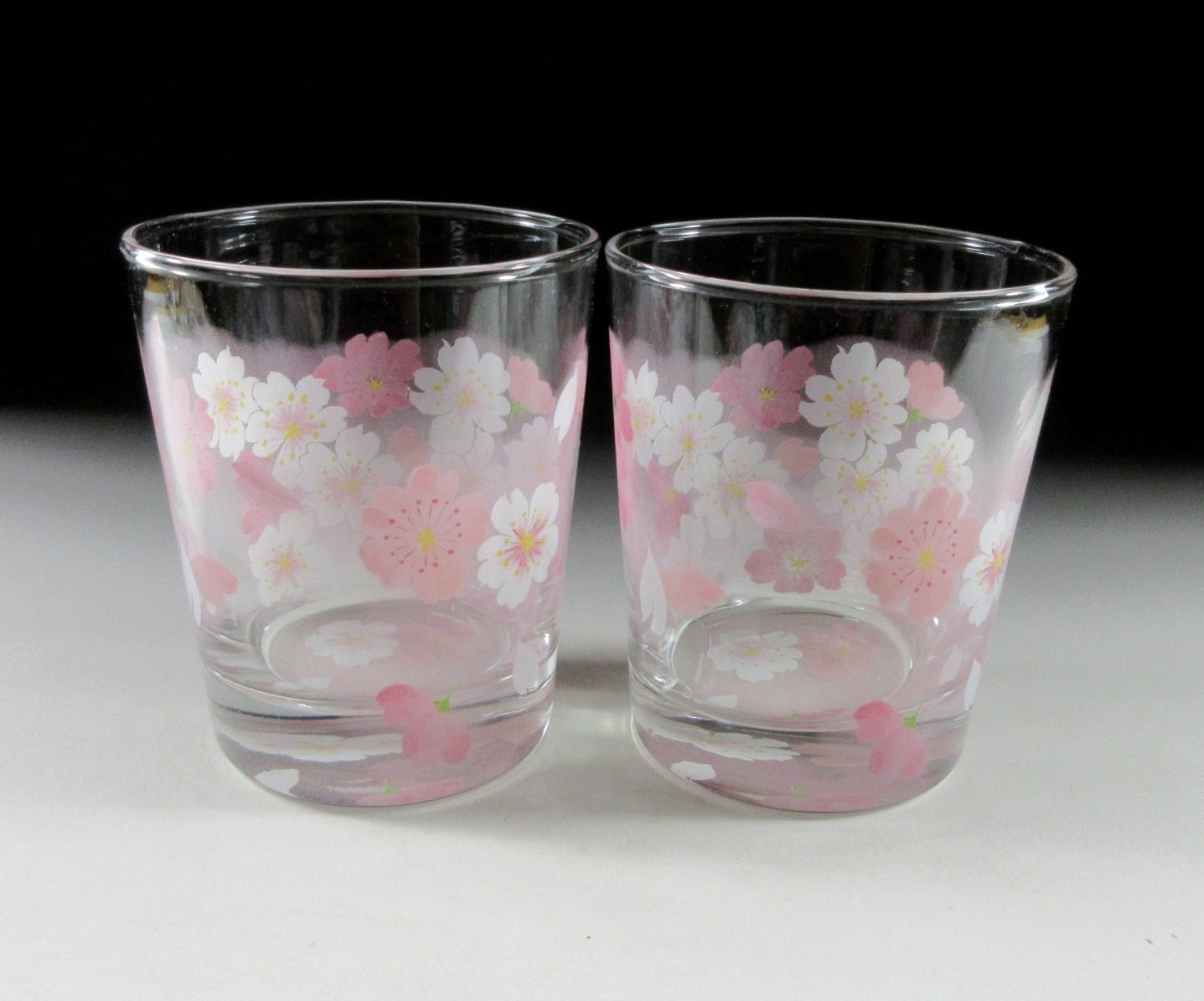 Pair of Sakura Drinking Glasses